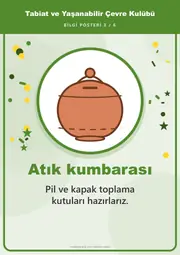 Tabiat ve Yaşanabilir Çevre Kulübü Pano Şeridi ve 6 Bilgi Posteri (8 parça · 84 × 59 cm) — 12. sayfa