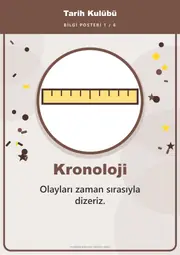 Tarih Kulübü Pano Şeridi ve 6 Bilgi Posteri (8 parça · 84 × 59 cm) — 10. sayfa