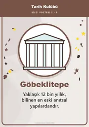 Tarih Kulübü Pano Şeridi ve 6 Bilgi Posteri (8 parça · 84 × 59 cm) — 12. sayfa