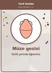 Tarih Kulübü Pano Şeridi ve 6 Bilgi Posteri (8 parça · 84 × 59 cm) — 13. sayfa