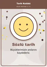 Tarih Kulübü Pano Şeridi ve 6 Bilgi Posteri (8 parça · 84 × 59 cm) — 14. sayfa