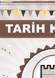 Tarih Kulübü Pano Şeridi ve 6 Bilgi Posteri (8 parça · 84 × 59 cm) — 3. sayfa