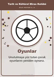 Tarih ve Kültürel Miras Kulübü Pano Şeridi ve 6 Bilgi Posteri (8 parça · 84 × 59 cm) — 15. sayfa