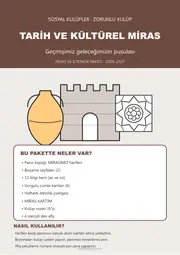 Tarih ve Kültürel Miras Kulübü Panosu — 1. sayfa