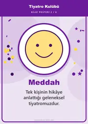 Tiyatro Kulübü Pano Şeridi ve 6 Bilgi Posteri (8 parça · 84 × 59 cm) — 11. sayfa