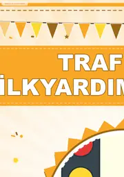 Trafik ve İlkyardım Haftası Pano Şeridi ve 6 Bilgi Posteri (8 parça · 84 × 59 cm) — 3. sayfa