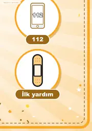 Trafik ve İlk Yardım Kulübü Pano Şeridi ve 6 Bilgi Posteri (8 parça · 84 × 59 cm) — 9. sayfa