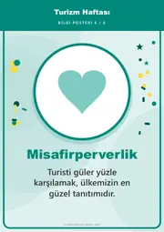 Turizm Haftası Pano Şeridi ve 6 Bilgi Posteri (8 parça · 84 × 59 cm) — 15. sayfa