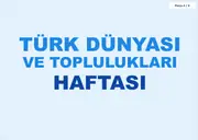Türk Dünyası ve Toplulukları Haftası Pano ve Etkinlik Paketi — 13. sayfa