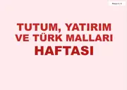 Tutum, Yatırım ve Türk Malları Haftası Pano ve Etkinlik Paketi — 12. sayfa