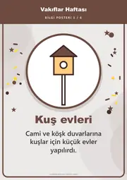 Vakıflar Haftası Pano Şeridi ve 6 Bilgi Posteri (8 parça · 84 × 59 cm) — 12. sayfa