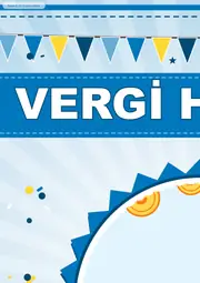 Vergi Haftası Pano Şeridi ve 6 Bilgi Posteri (8 parça · 84 × 59 cm) — 3. sayfa