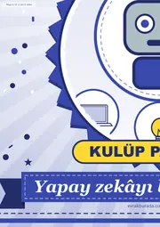 Yapay Zekâ Kulübü Pano Şeridi ve 6 Bilgi Posteri (8 parça · 84 × 59 cm) — 7. sayfa