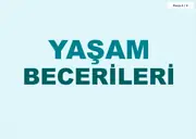 Yaşam Becerileri Kulübü Panosu — 14. sayfa