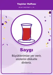 Yaşlılar Haftası Pano Şeridi ve 6 Bilgi Posteri (8 parça · 84 × 59 cm) — 10. sayfa