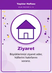 Yaşlılar Haftası Pano Şeridi ve 6 Bilgi Posteri (8 parça · 84 × 59 cm) — 11. sayfa