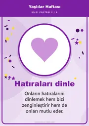 Yaşlılar Haftası Pano Şeridi ve 6 Bilgi Posteri (8 parça · 84 × 59 cm) — 12. sayfa