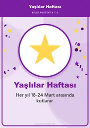 Yaşlılar Haftası Pano Şeridi ve 6 Bilgi Posteri (8 parça · 84 × 59 cm) — 15. sayfa