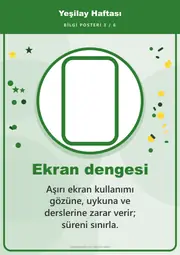 Yeşilay Haftası Pano Şeridi ve 6 Bilgi Posteri (8 parça · 84 × 59 cm) — 12. sayfa