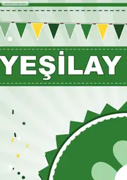 Yeşilay Haftası Pano Şeridi ve 6 Bilgi Posteri (8 parça · 84 × 59 cm) — 3. sayfa