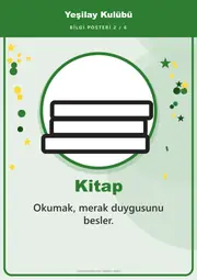 Yeşilay Kulübü Pano Şeridi ve 6 Bilgi Posteri (8 parça · 84 × 59 cm) — 11. sayfa