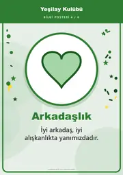 Yeşilay Kulübü Pano Şeridi ve 6 Bilgi Posteri (8 parça · 84 × 59 cm) — 13. sayfa