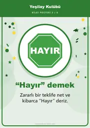 Yeşilay Kulübü Pano Şeridi ve 6 Bilgi Posteri (8 parça · 84 × 59 cm) — 14. sayfa