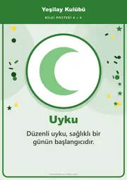 Yeşilay Kulübü Pano Şeridi ve 6 Bilgi Posteri (8 parça · 84 × 59 cm) — 15. sayfa