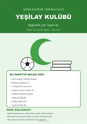 Yeşilay Kulübü Panosu — 1. sayfa
