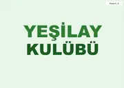 Yeşilay Kulübü Panosu — 13. sayfa