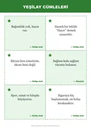 Yeşilay Kulübü Panosu — 8. sayfa